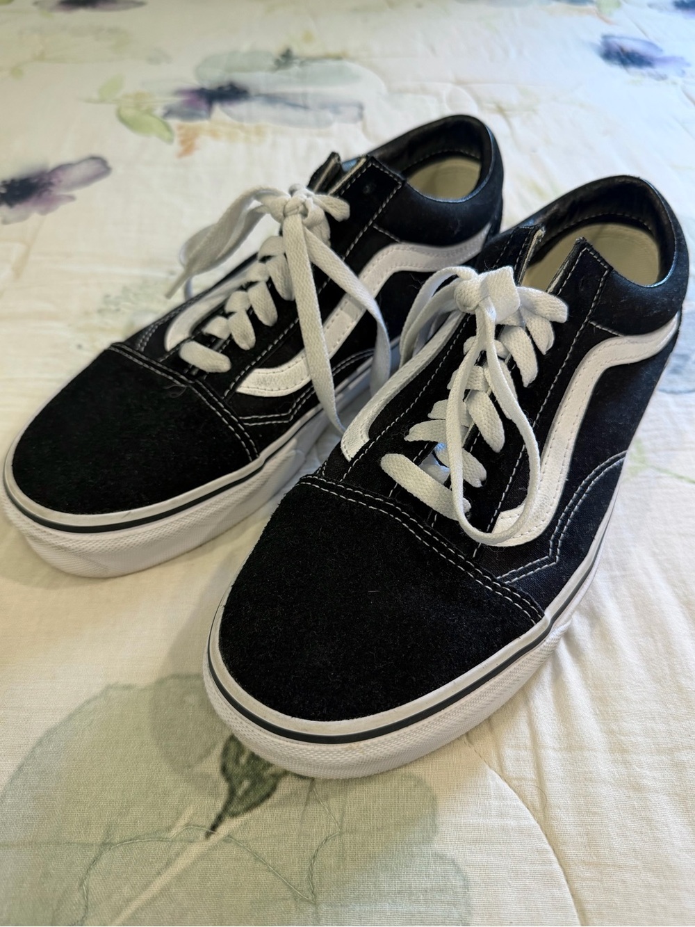 Classic Black Lace Up Vans